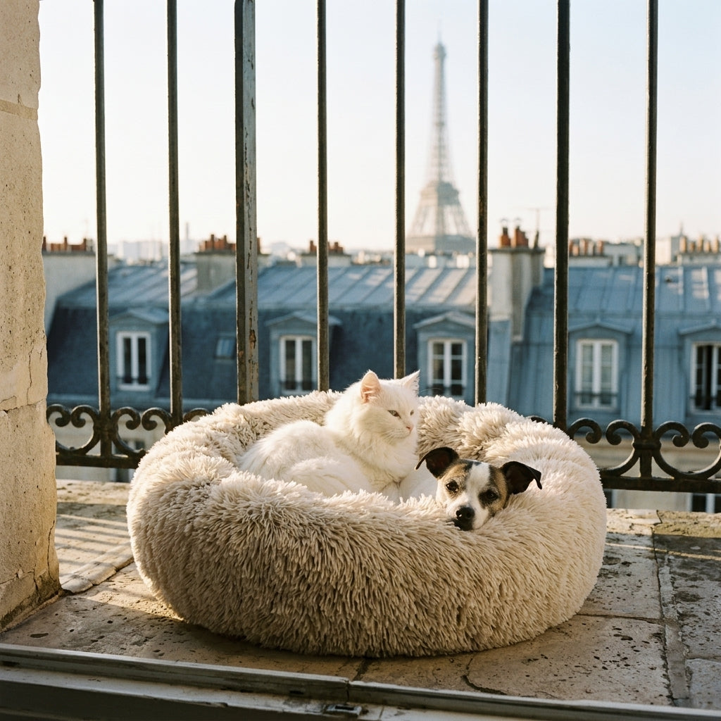 Round Pet Bed for Large Dog Bed