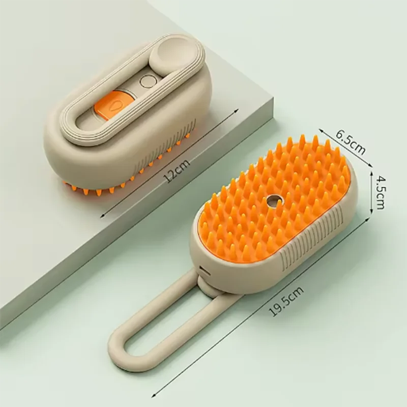 Steam Spray Massage Grooming Brush