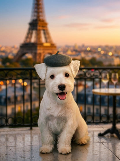 Le Marais Beret - Iconic Paris Accent