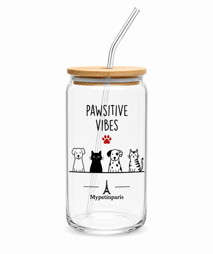 From Paris, With Paws – Soda Can Glass