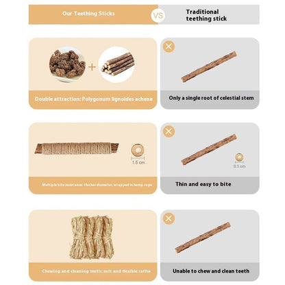 Funny Cat Molar Bite Stick Toy