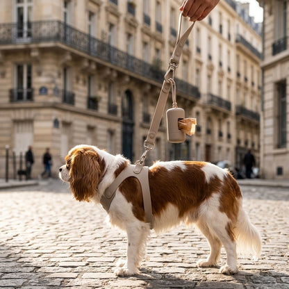 Minimal Paris Waste Bag Holder - Natural & Elegant Design