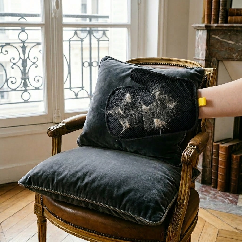 Double-Sided Pet Hair Remover Gloves