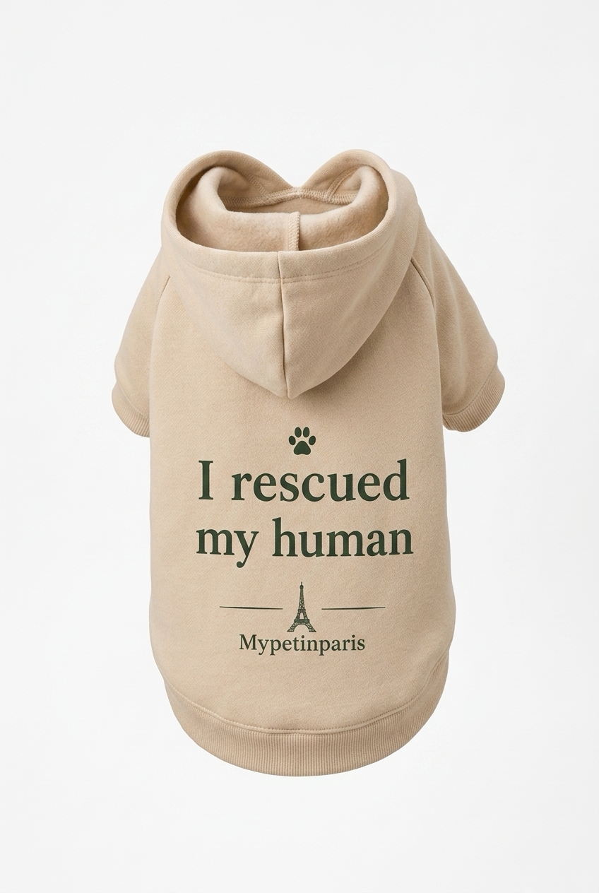 Matching Dog & Owner Hoodie Combo - Parisian Pet Lifestyle