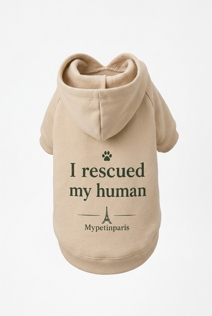 Matching Dog & Owner Hoodie Combo - Parisian Pet Lifestyle