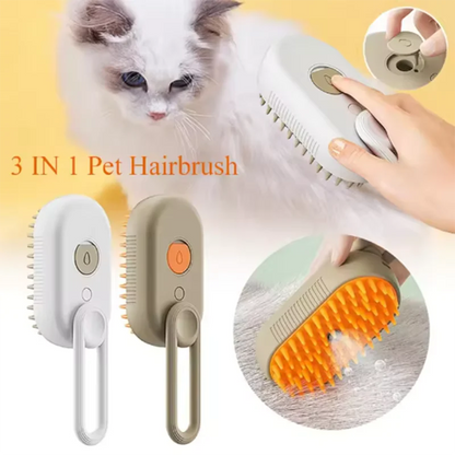 Steam Spray Massage Grooming Brush