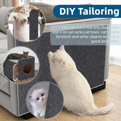 Self-Adhesive Cat Scratcher Sofa Protector