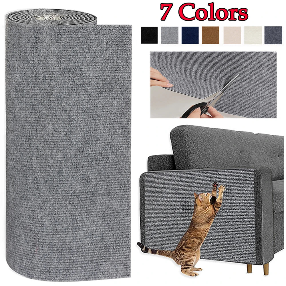 Self-Adhesive Cat Scratcher Sofa Protector