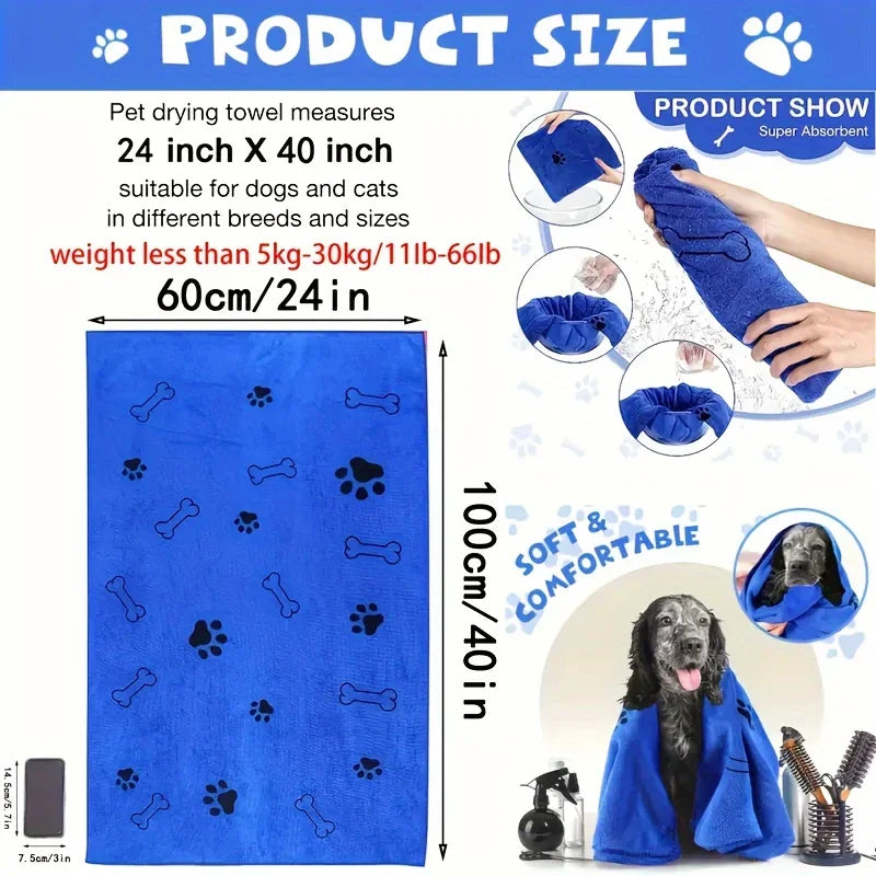 Microfiber Pet Drying Towel