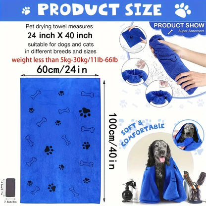 Microfiber Pet Drying Towel