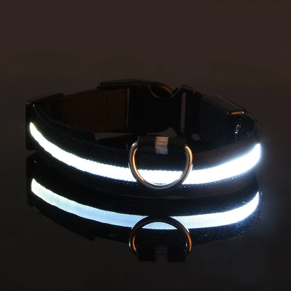 LED Glow Safety Dog Collar