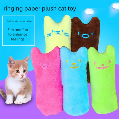 Catnip Chew Plush Toy for Cats