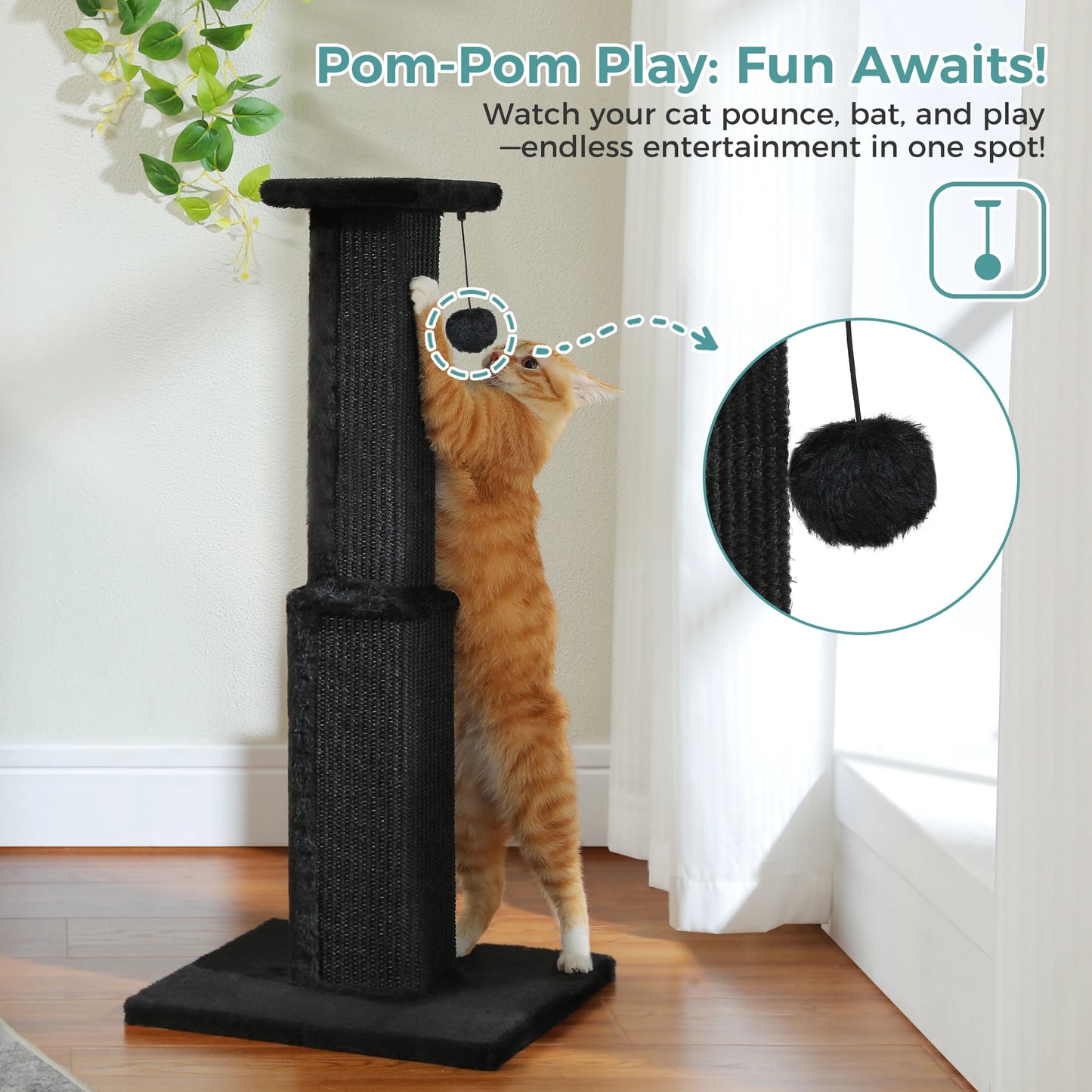 Large Indoor Cat Scratching Post