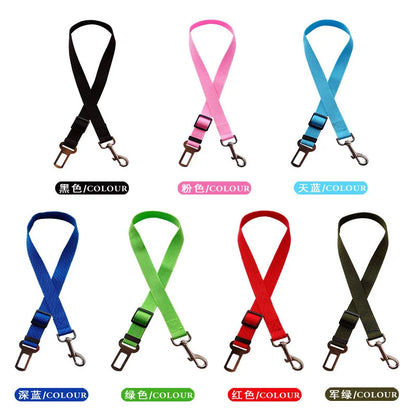 Adjustable Pet Car Seat Safety Belt