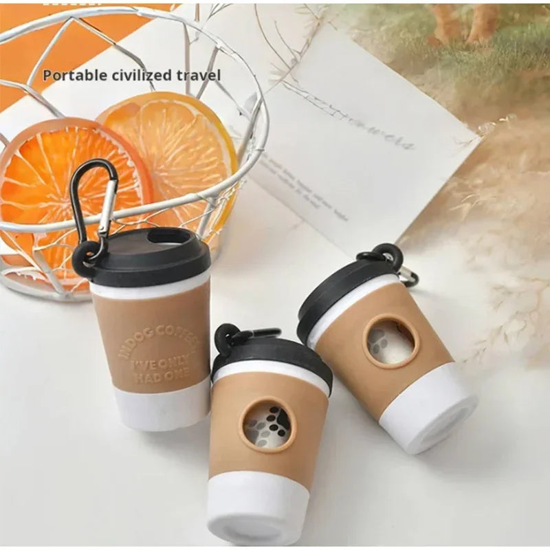 Creative Coffee Cup Dog Garbage