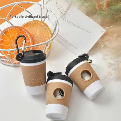 Creative Coffee Cup Dog Garbage