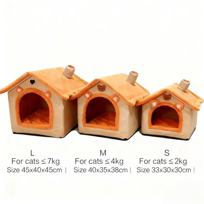 All-Season Pet House Bed