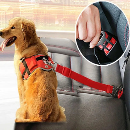 Adjustable Pet Car Seat Safety Belt