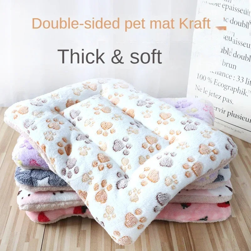 Double-Sided Plush Pet Sleeping Mat