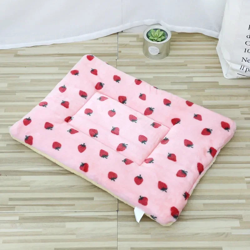 Double-Sided Plush Pet Sleeping Mat