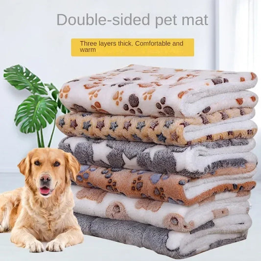 Double-Sided Plush Pet Sleeping Mat