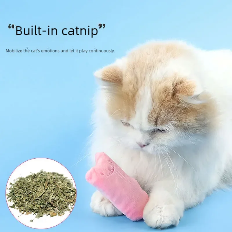 Catnip Chew Plush Toy for Cats