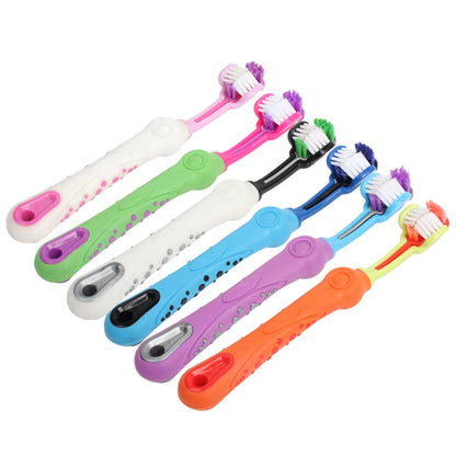 Three Sided Pet Toothbrush