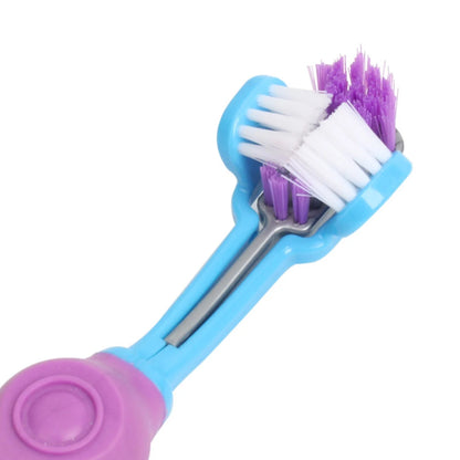 Three Sided Pet Toothbrush