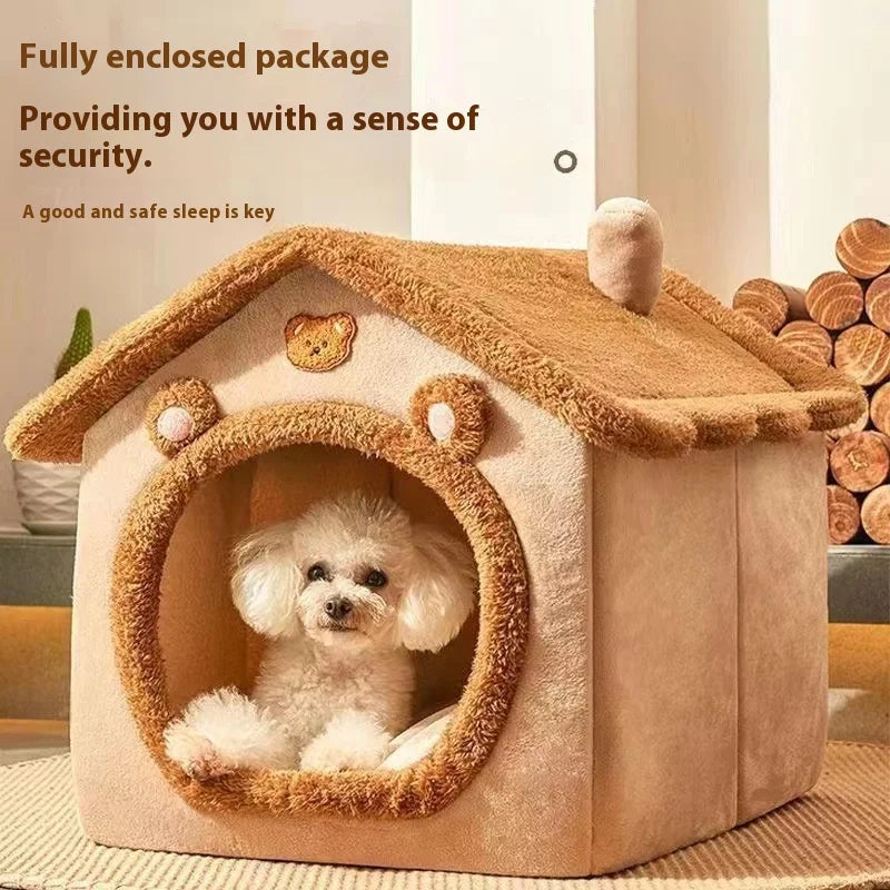 All-Season Pet House Bed