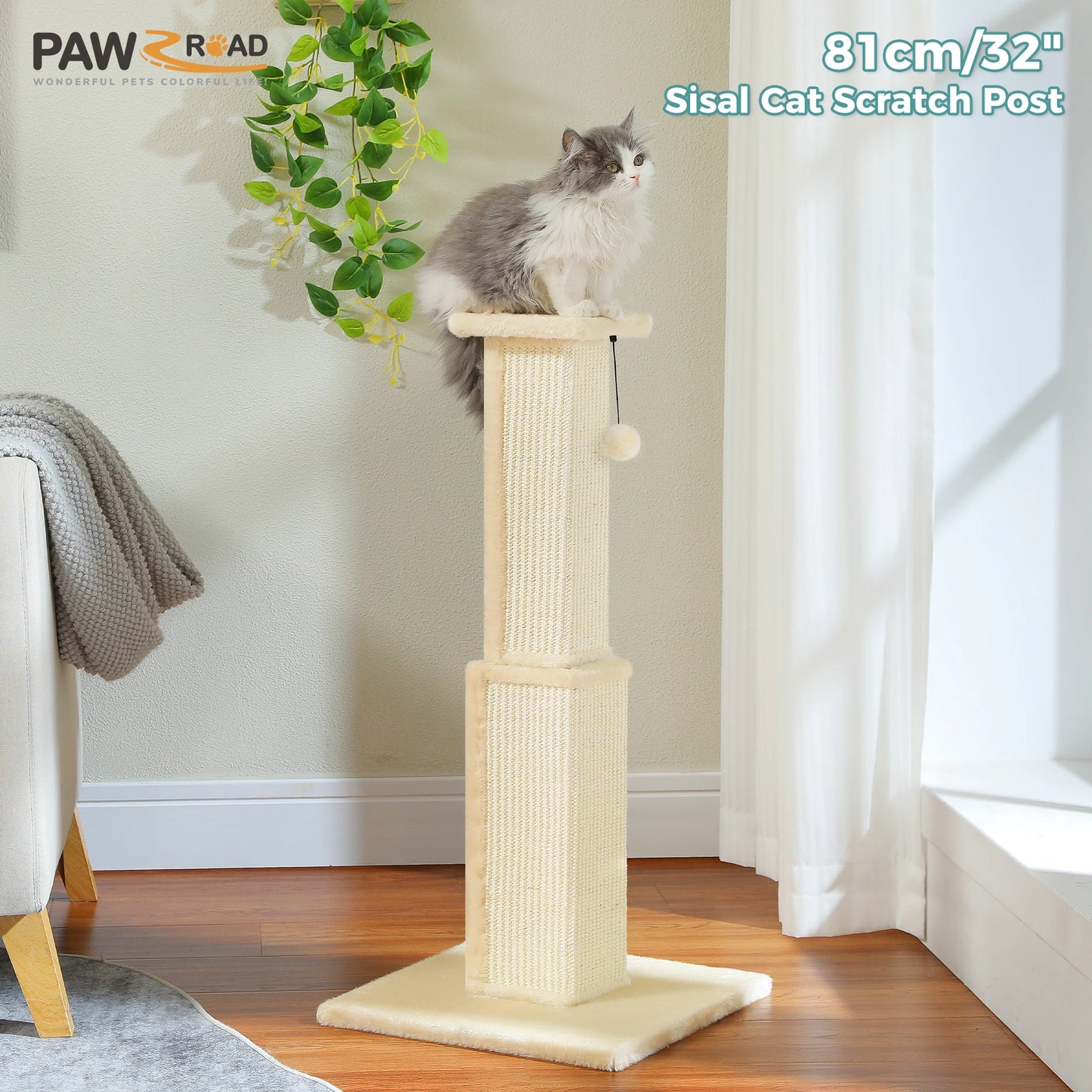 Large Indoor Cat Scratching Post