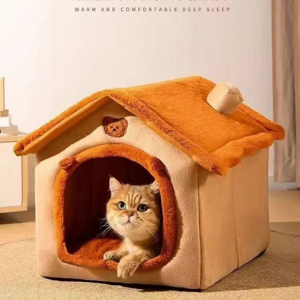 All-Season Pet House Bed