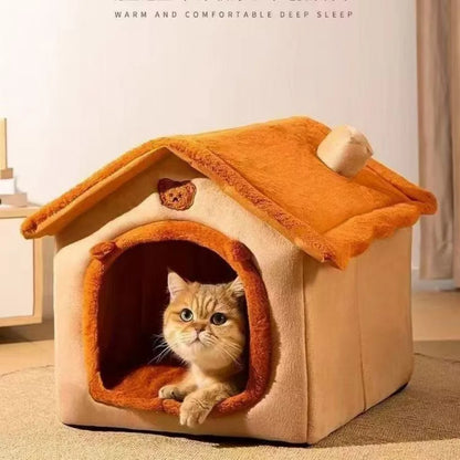 All-Season Pet House Bed
