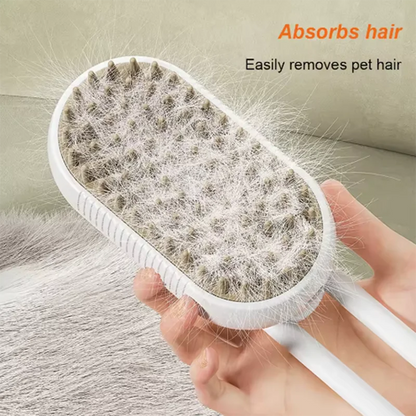 Steam Spray Massage Grooming Brush